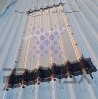 Promax metal roof waterproofing and EPDM specialists Dubai UAE