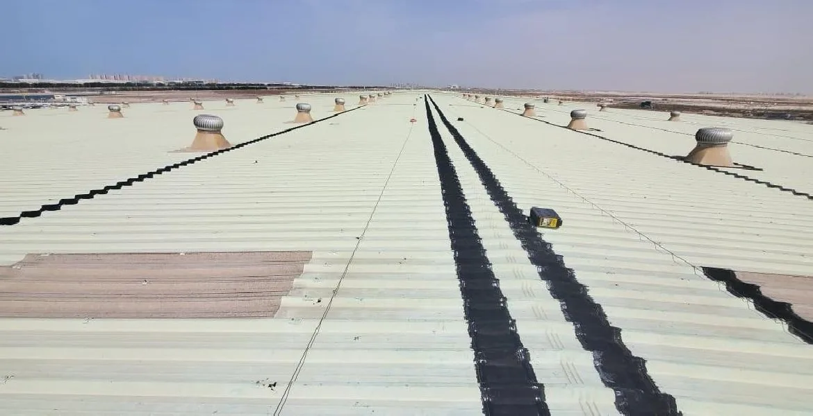 CWT Logistics - Metal Roof Waterproofing Dubai UAE