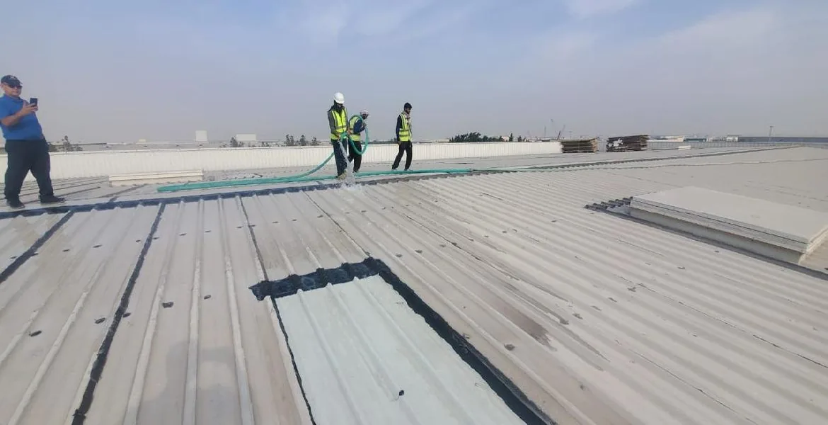 Dahbashi Engineering - Metal Roof Waterproofing Dubai UAE