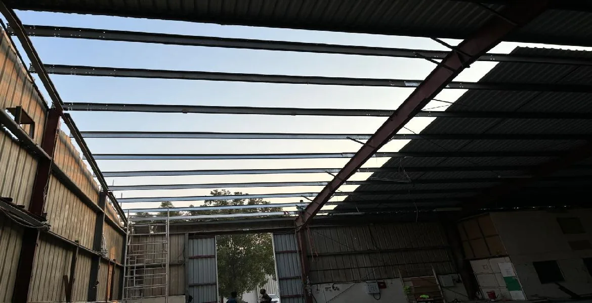 Eni - metal roof waterproofing project by Promax in Dubai, UAE