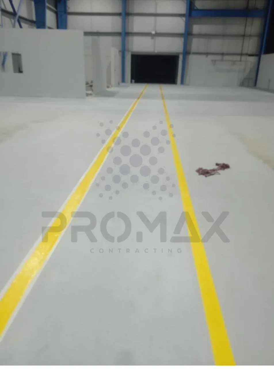 Mubaraz Epoxy Flooring - Promax project Dubai UAE