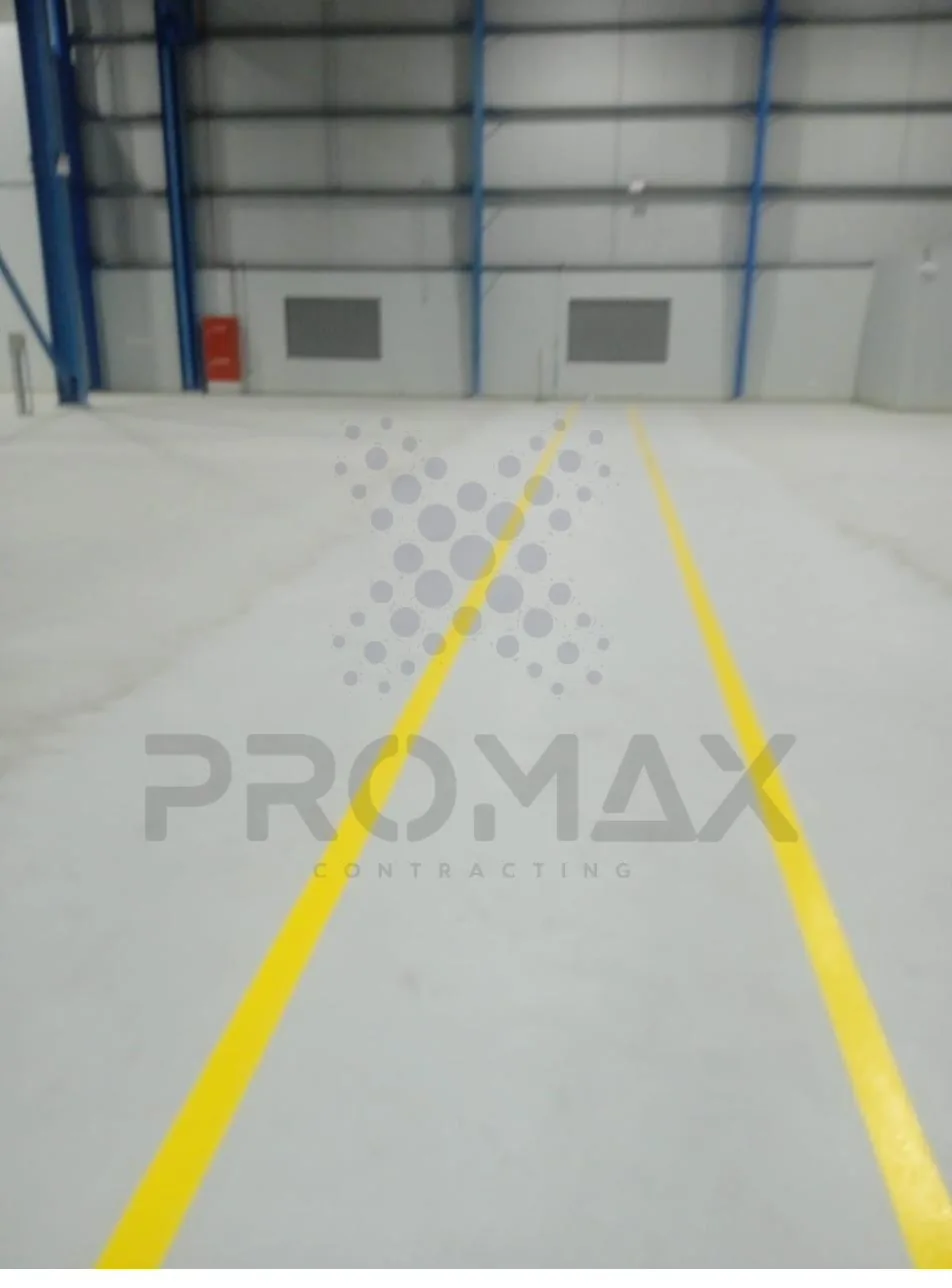 Mubaraz Epoxy Flooring - Promax project Dubai
