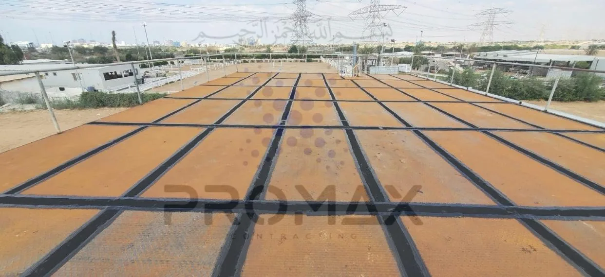 Prj21 Nursery - metal roof waterproofing project by Promax in Dubai, UAE