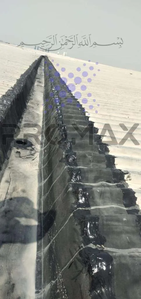 Prj33 Naz - metal roof waterproofing project by Promax in Dubai, UAE