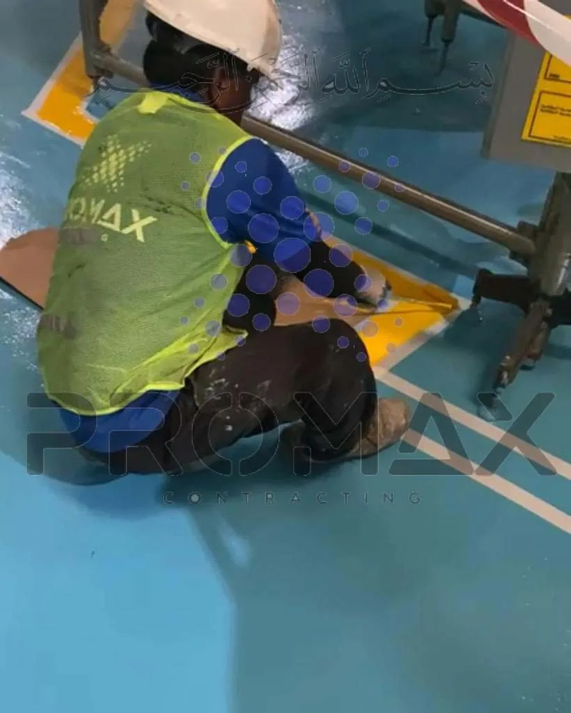 Prj54 Cocacola Epoxy - metal roof waterproofing project by Promax in Dubai, UAE