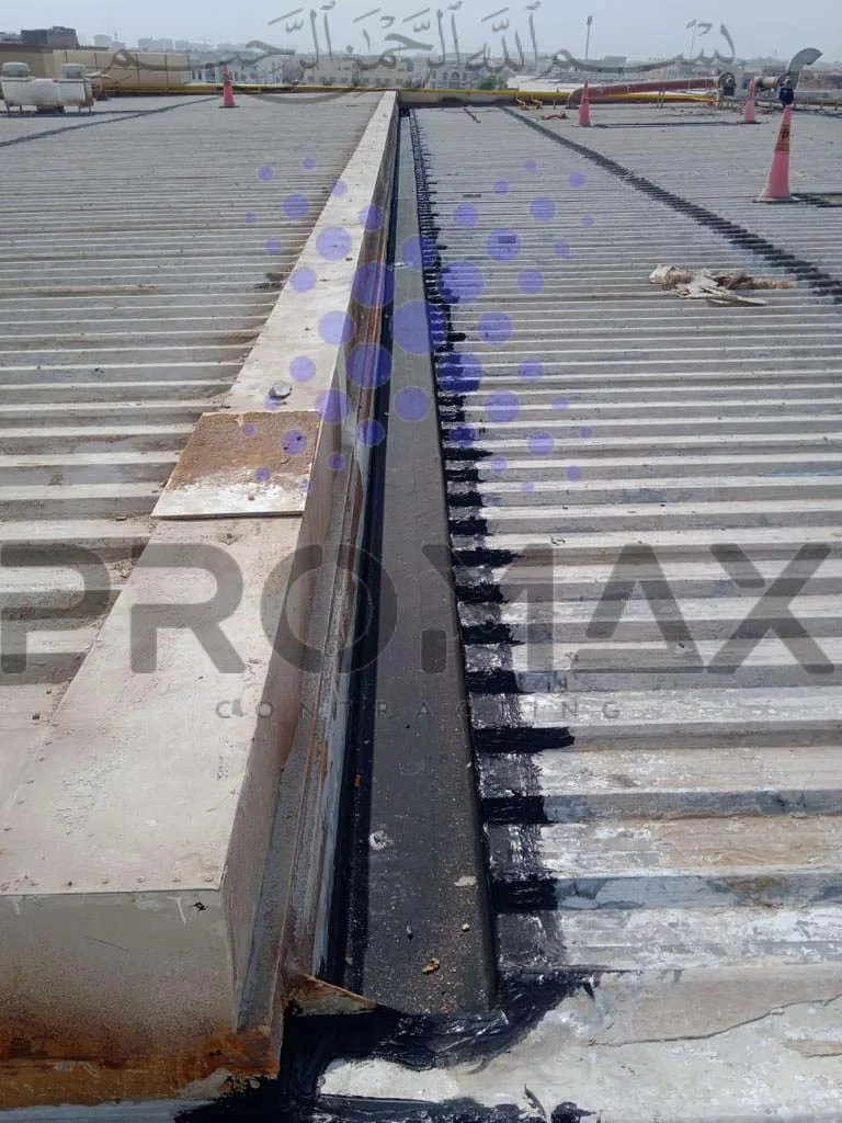 Prj58 Centralmall - metal roof waterproofing project by Promax in Dubai, UAE