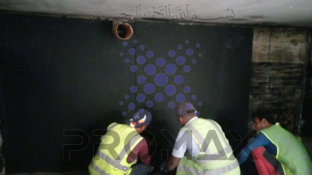 Concrete Water Tank / Underground Water Tank or Sceptic Tank Waterproofing Dubai UAE