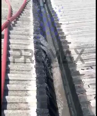 Gutter - metal roof waterproofing by Promax Dubai UAE