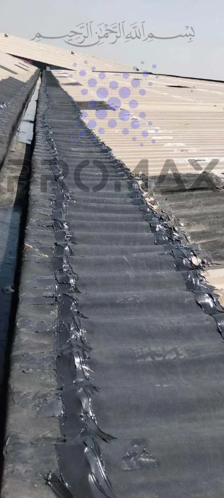 Valley & Eave Gutter Wateproofing Robust Solutions Dubai UAE