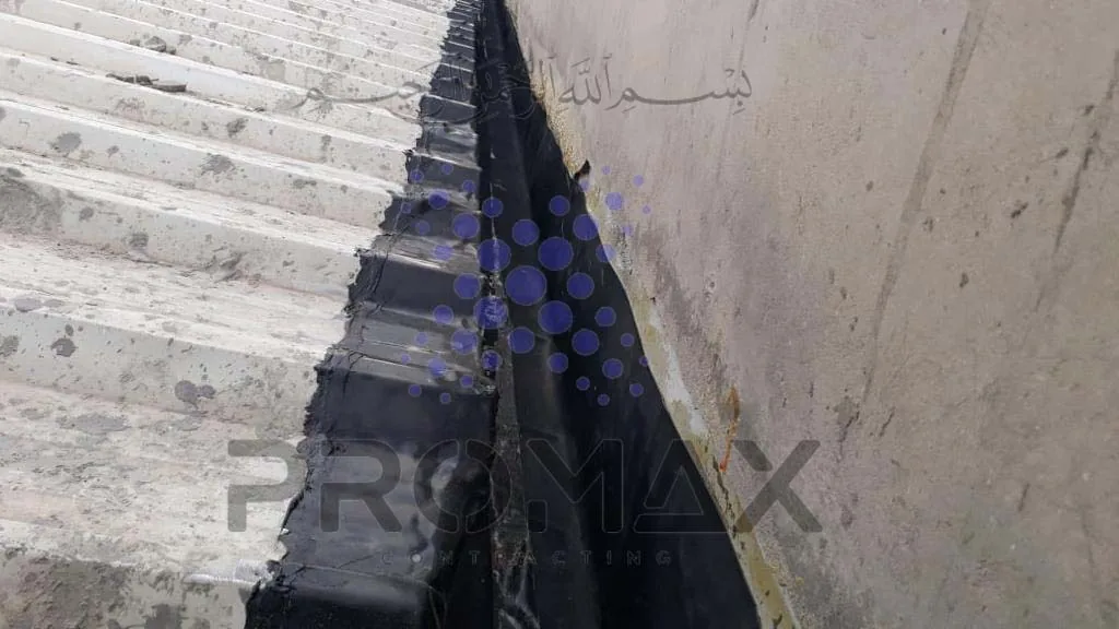 Valley & Eave Gutter Wateproofing Robust Solutions Dubai UAE