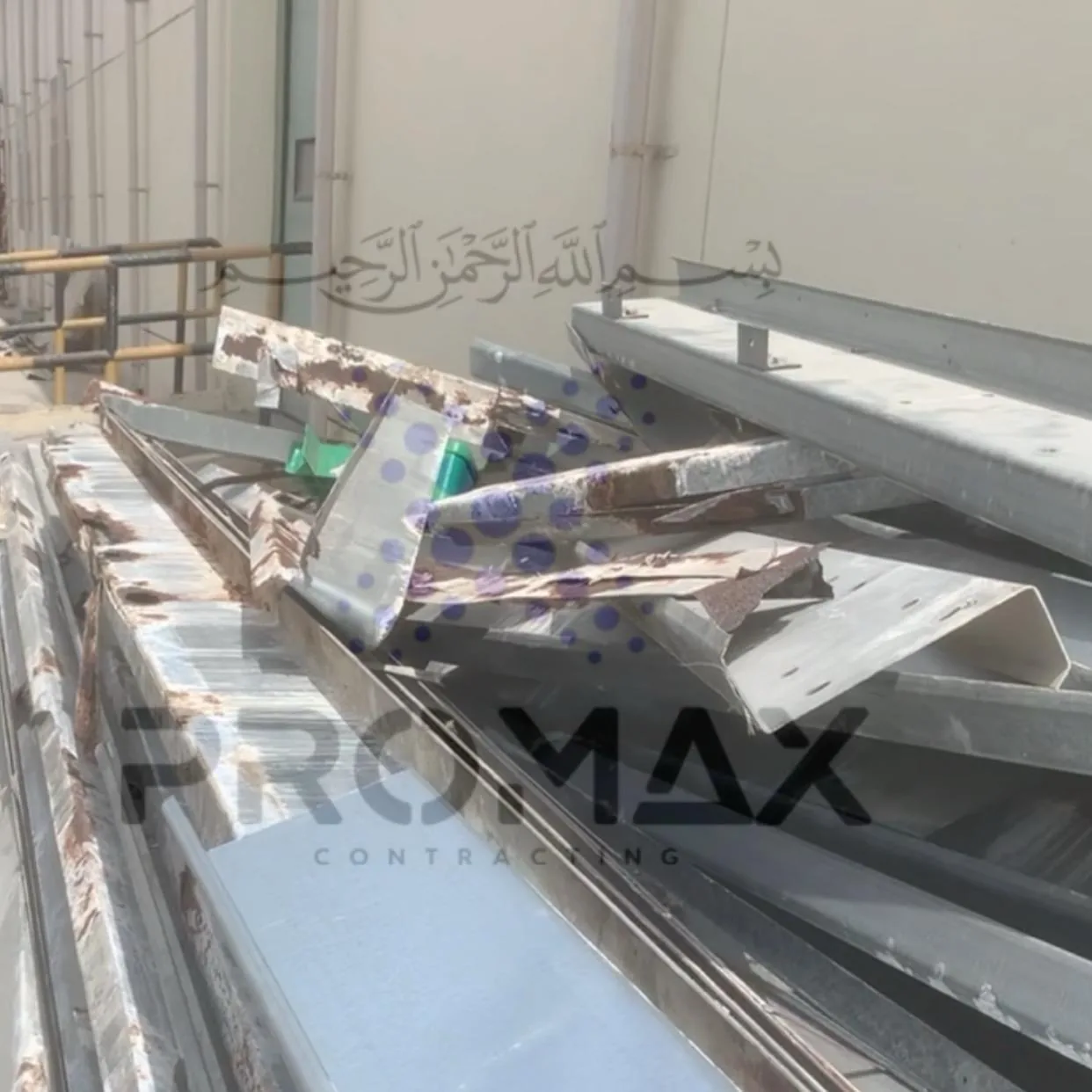 Rusted Purlin Replacement Dubai UAE