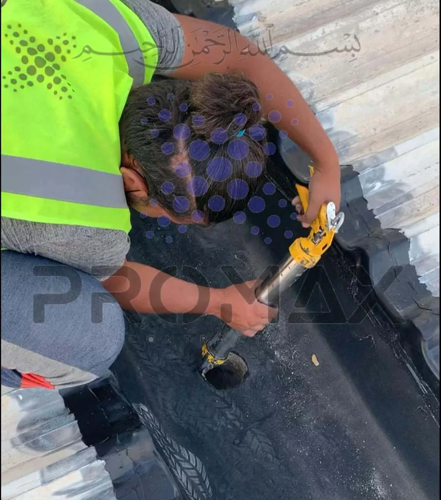 Roof Drain or Gutter Cowl Waterproofing Dubai UAE