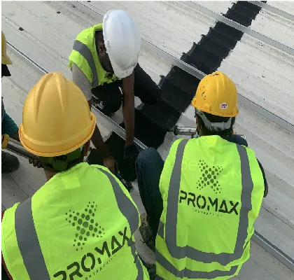 Promax metal roof waterproofing and EPDM specialists Dubai UAE