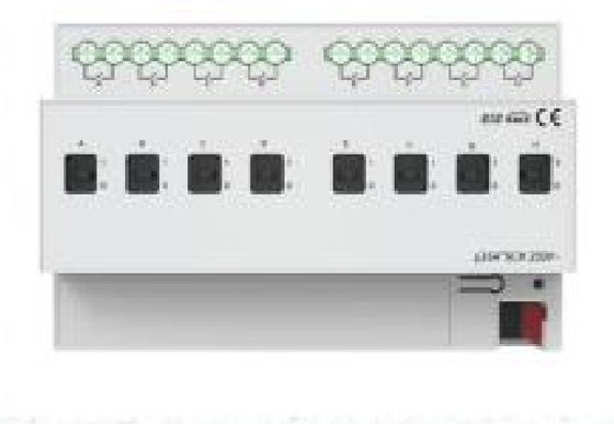 Rail-Mount 8-Load Switch Actuator LKNXA006 — KNX DIN-rail device UAE