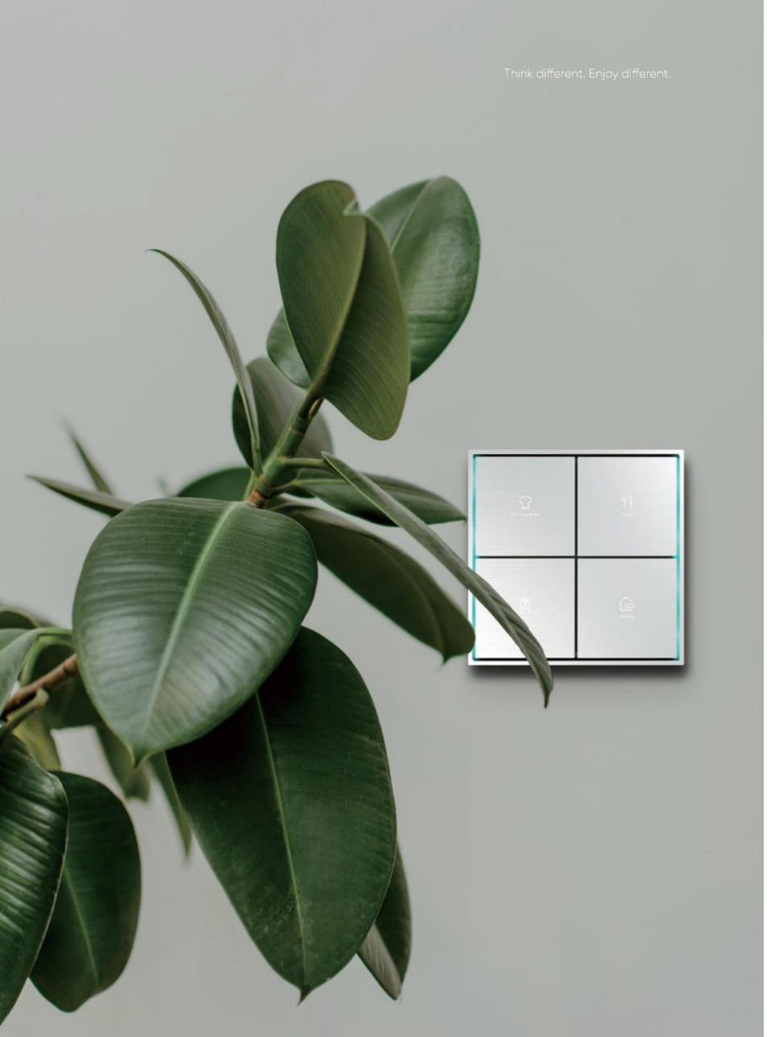 LEX FALL — Scenario Panel (Classic) — KNX scenario panel by LEXA, Dubai UAE