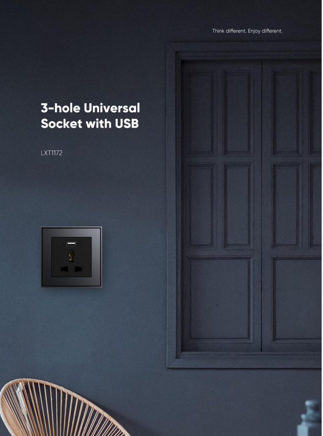 LEXA KNX wiring device 1 — smart sockets and switches Dubai UAE