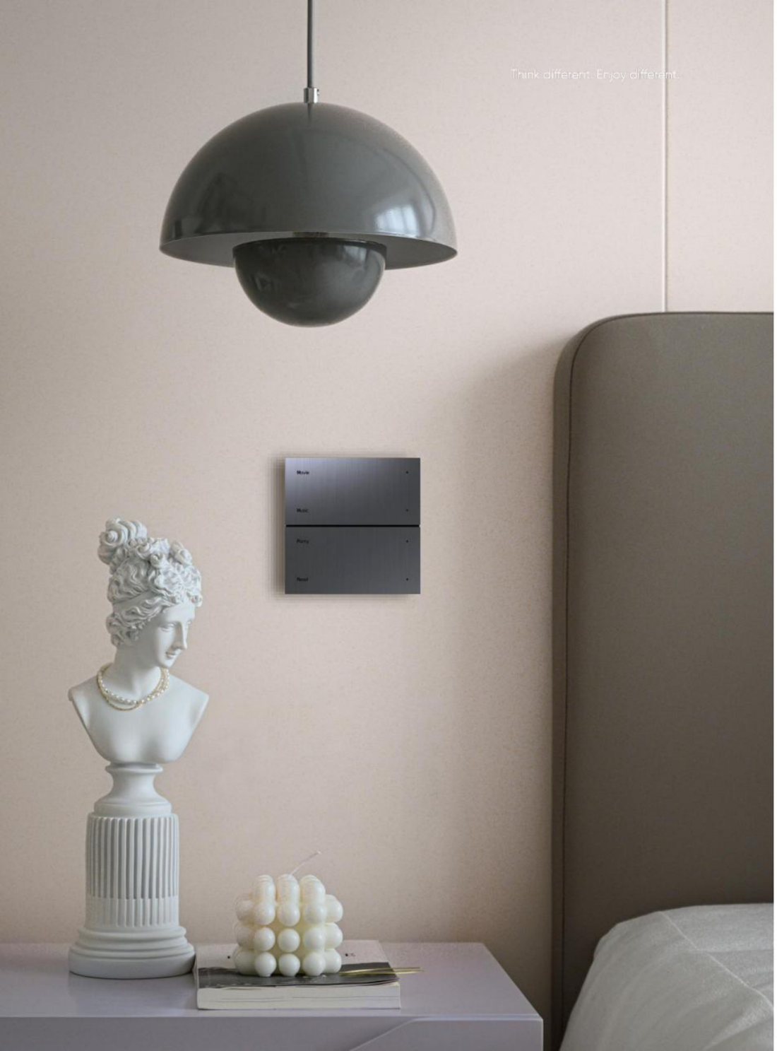 LEX WAVE — KNX Thermostat — KNX scenario panel by LEXA, Dubai UAE